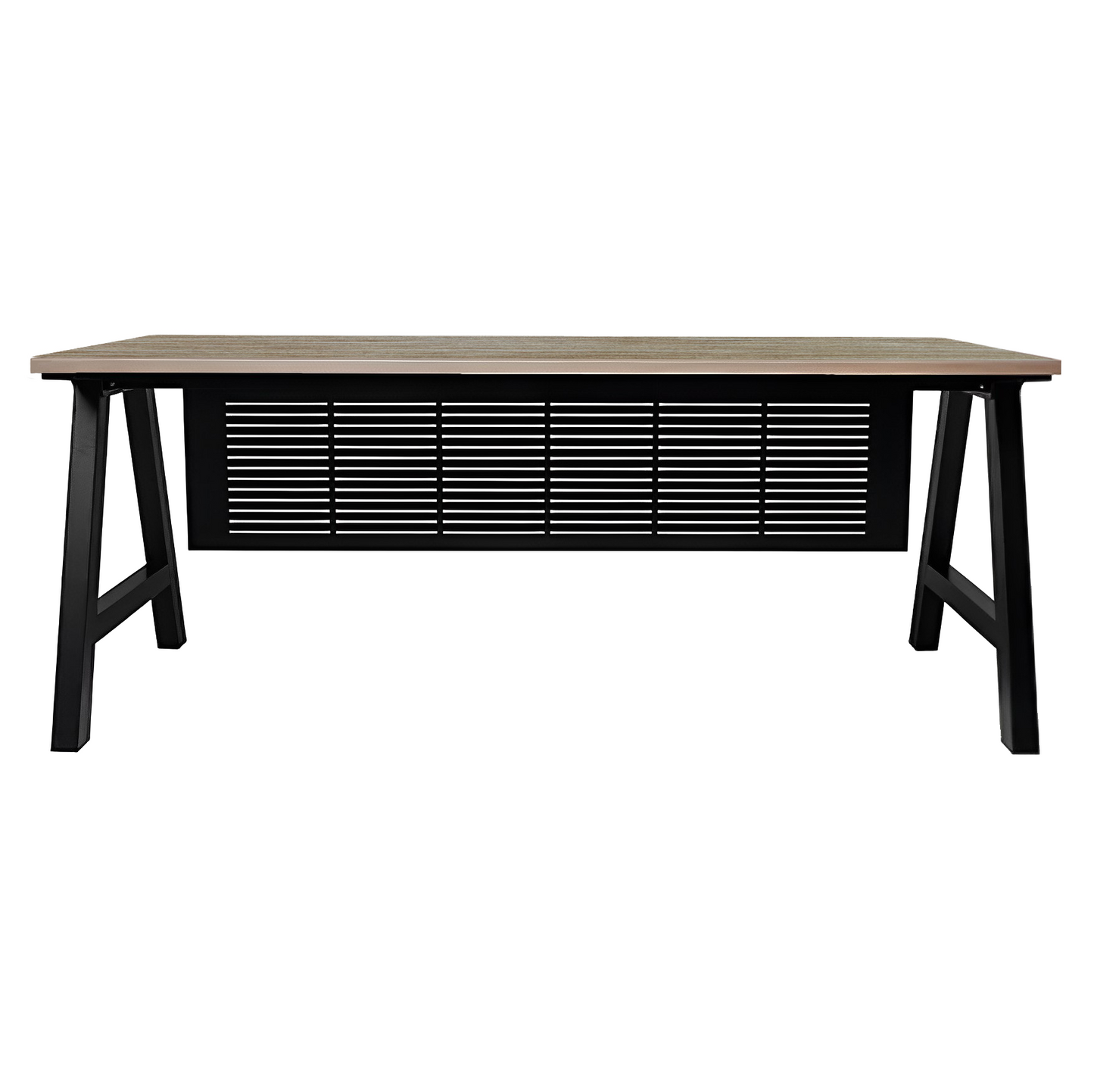 Pitch Office Desk with Privacy Panel